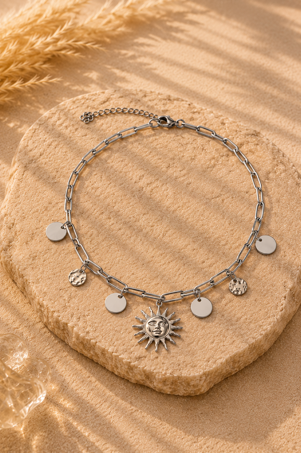 Collana Sole Nascente Aurea - Lumnia